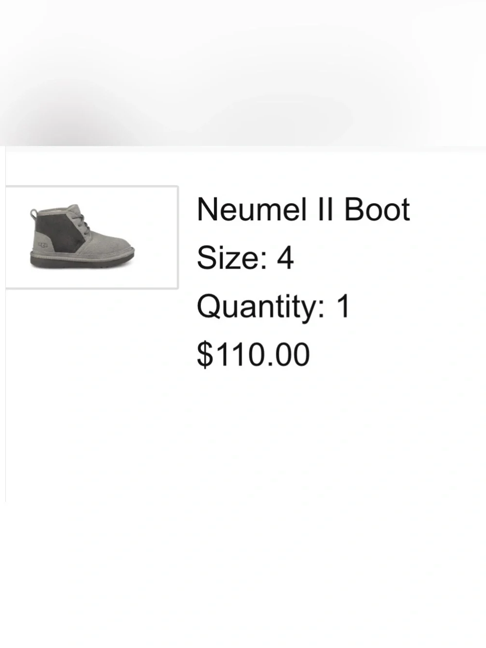Ugg Kids Neumel Boots - Gray